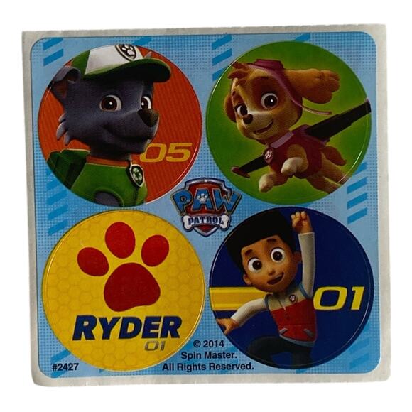 Paw Patrol Rubble Gift Basket | Plush Toy, Stickers, Activities & More for Kids - Picture 8 of 11